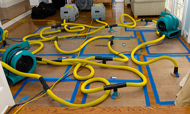 Professional Water Extraction technician working in Medford, OR